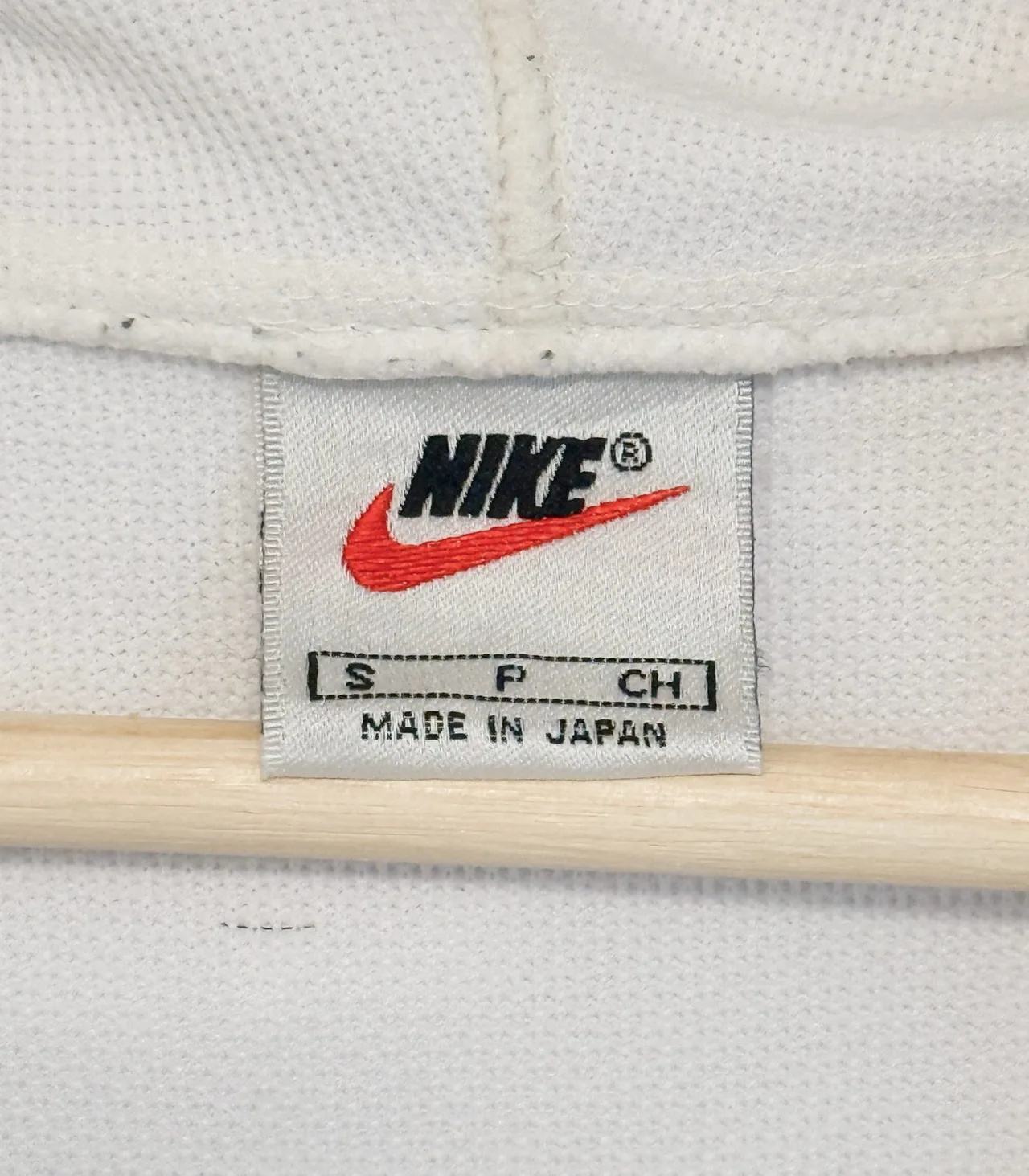 Nike White Vintage Half-Zip Hoodie - Men's Small — photo 6