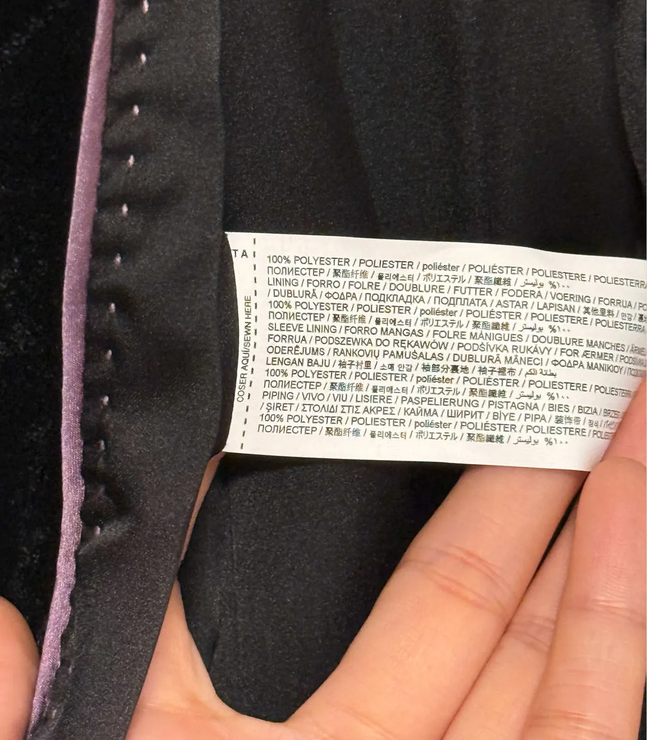 Mango Women's Black Velvet Cropped Open Front Jacket - XS — photo 8