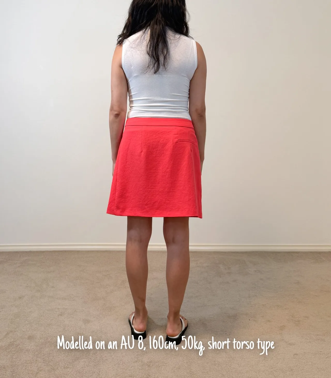 Kookai Ariel Core Red A-Line Mini Skirt - EU 40 — photo 2