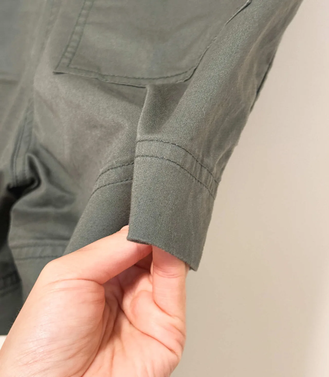 Saba Remy Army green High-waisted Tailored Short - AU 4 — photo 6