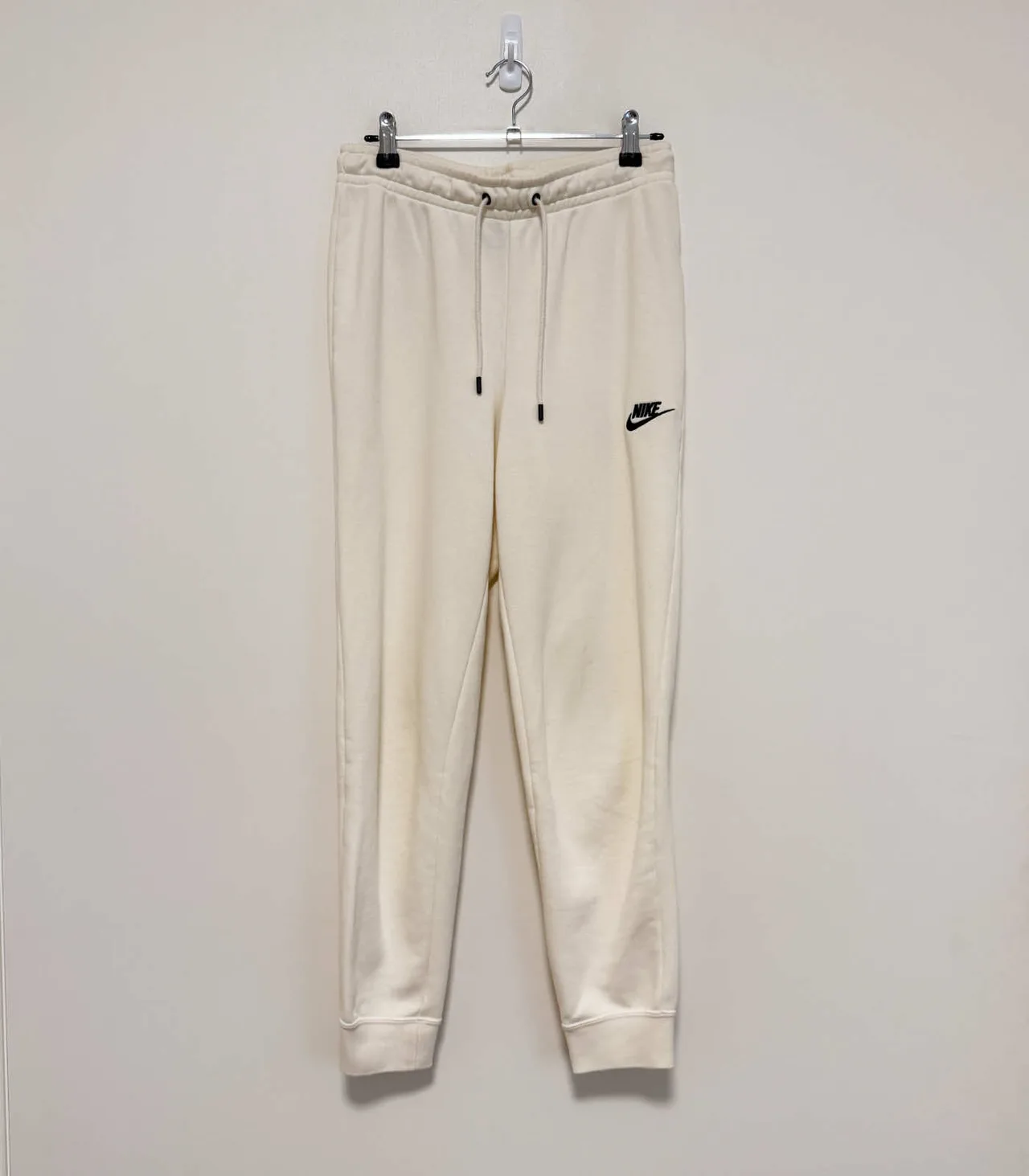 Nike Cream Fleece Jogger Sweatpants - Small — photo 3
