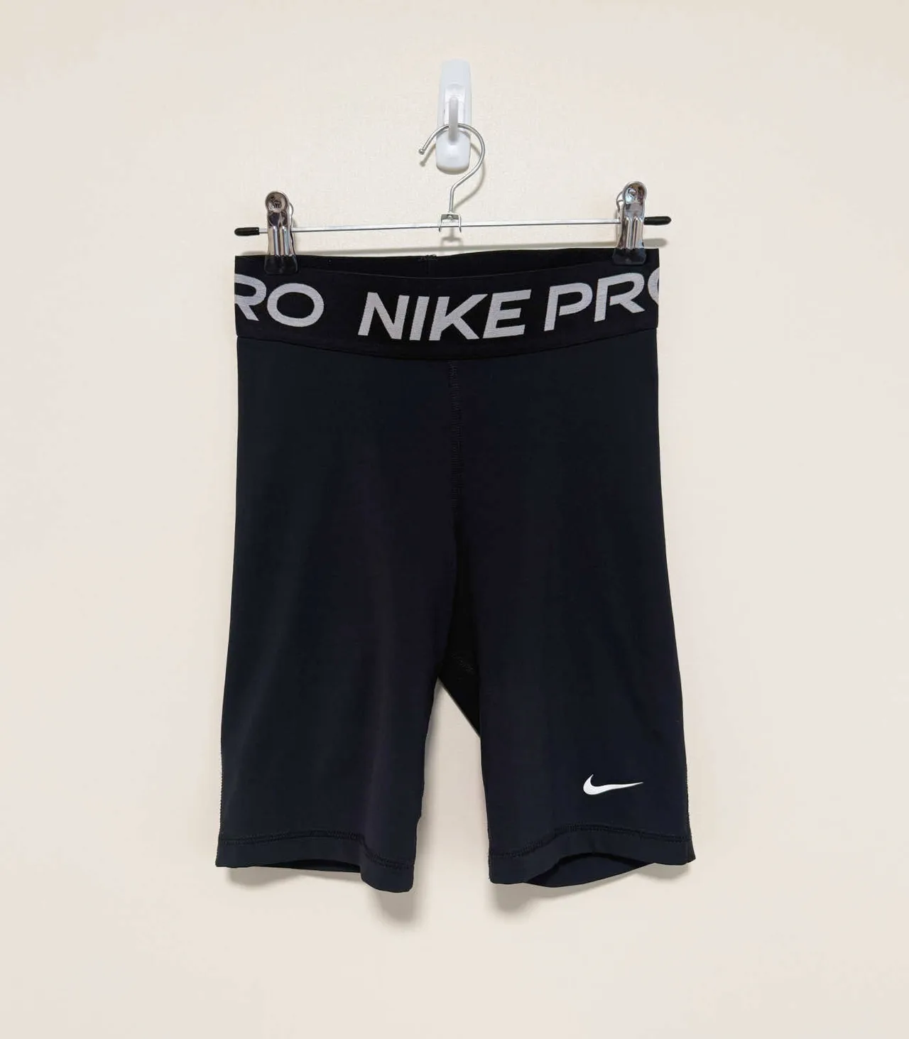 Nike Pro Women's Workout Bike Compression Gym Black Shorts - XS — photo 3