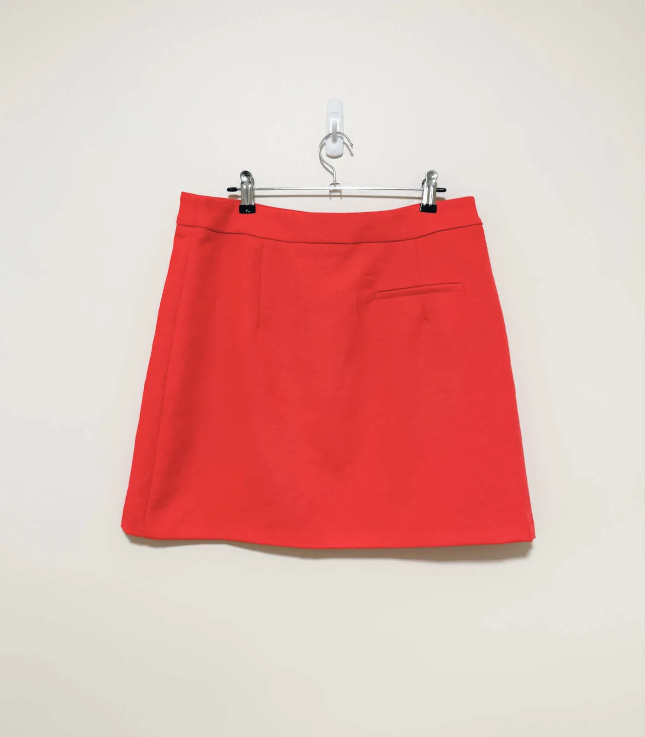 Kookai Ariel Core Red A-Line Mini Skirt - EU 40 — photo 4