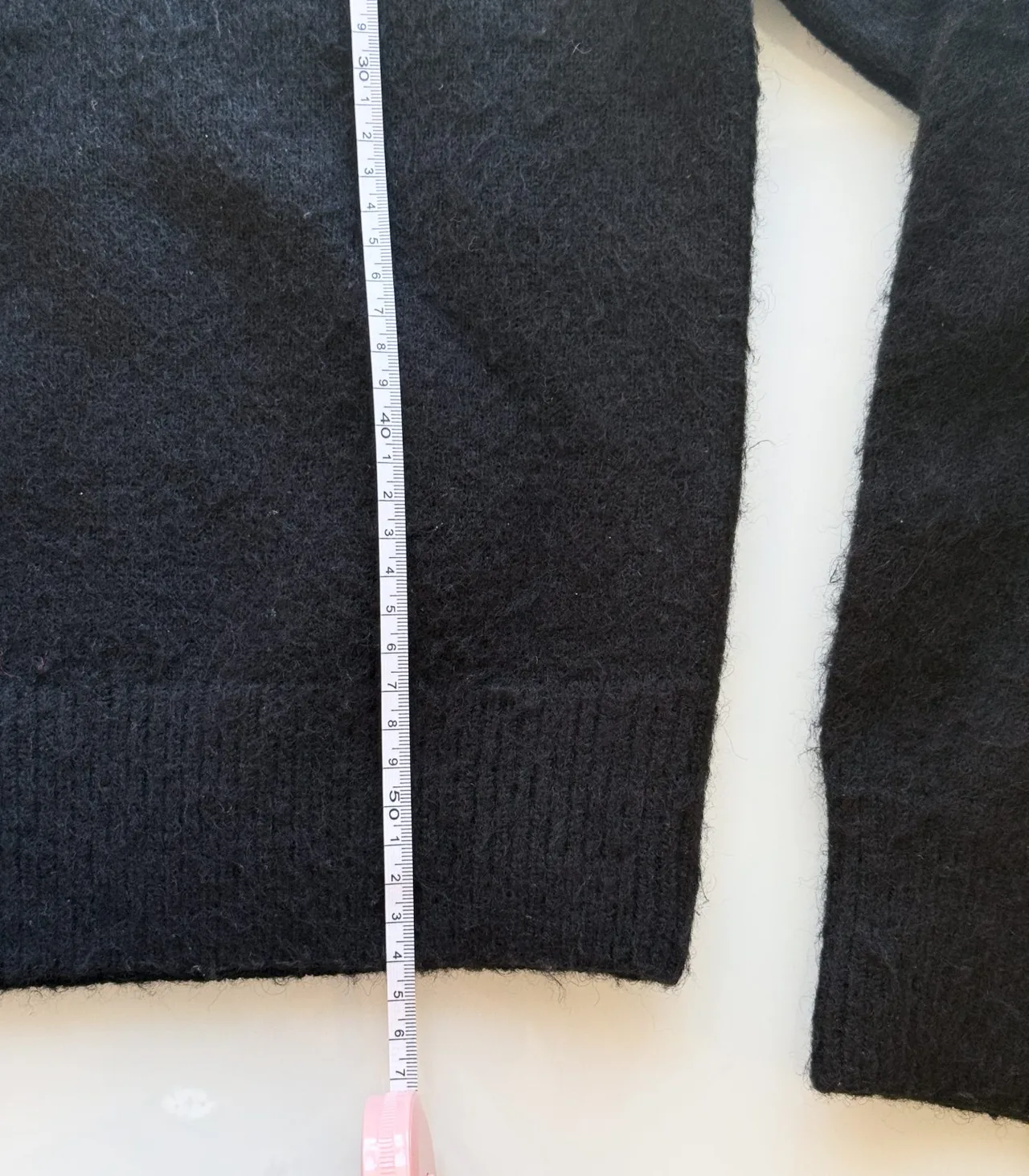 All Fenix Black Cropped Collared Knit Polo Jumper - Women's small — photo 12