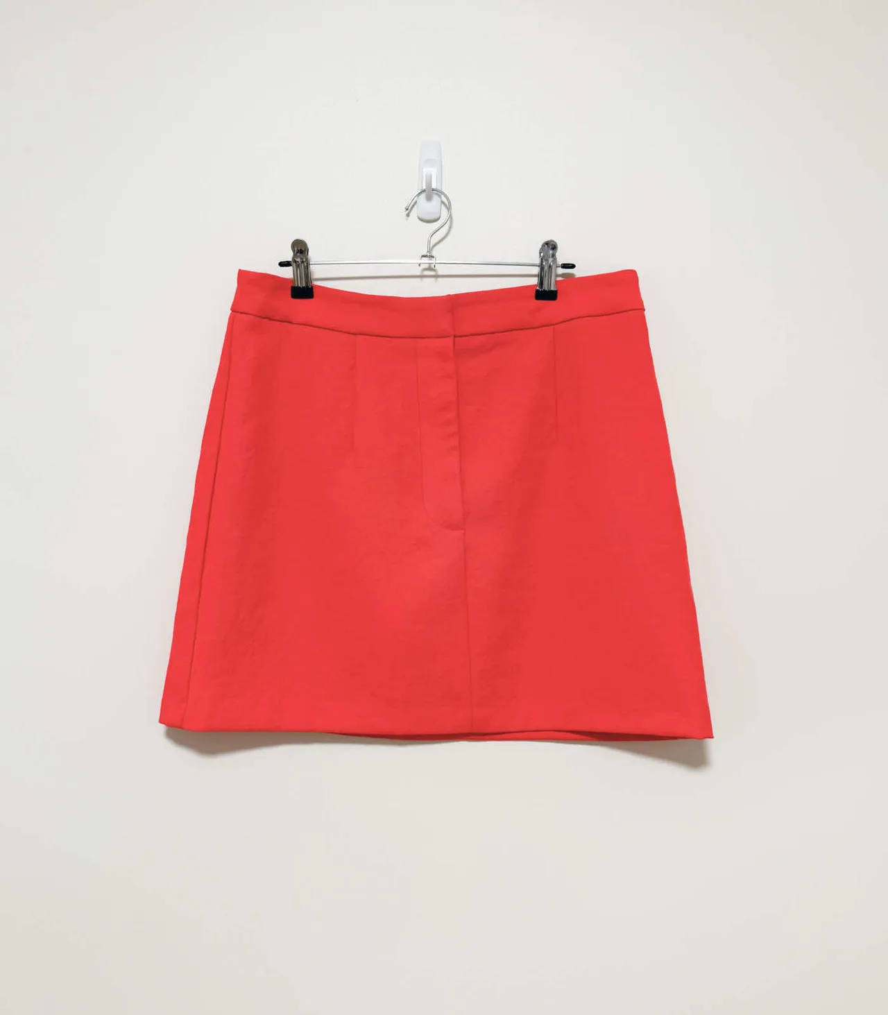 Kookai Ariel Core Red A-Line Mini Skirt - EU 40 — photo 3