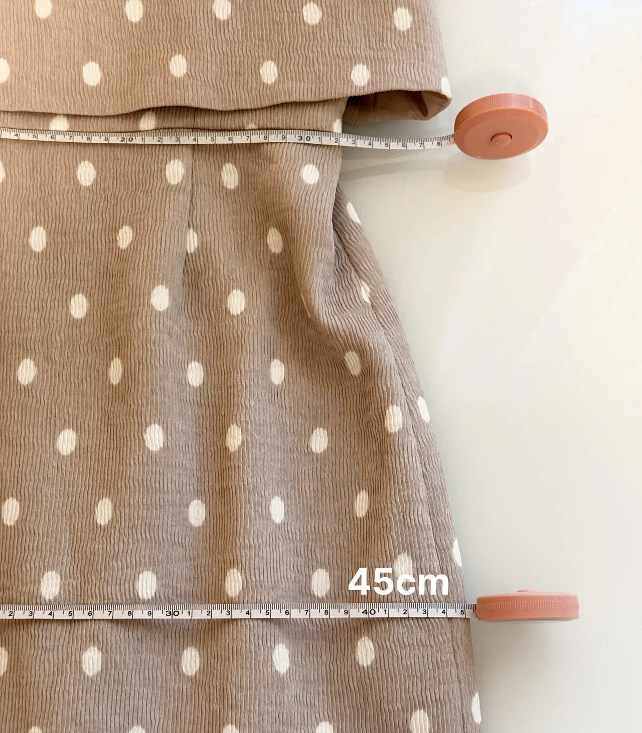 C/Meo Collective Polka Dot Off-The-Shoulder Strapless Midi Dress - Small — photo 11