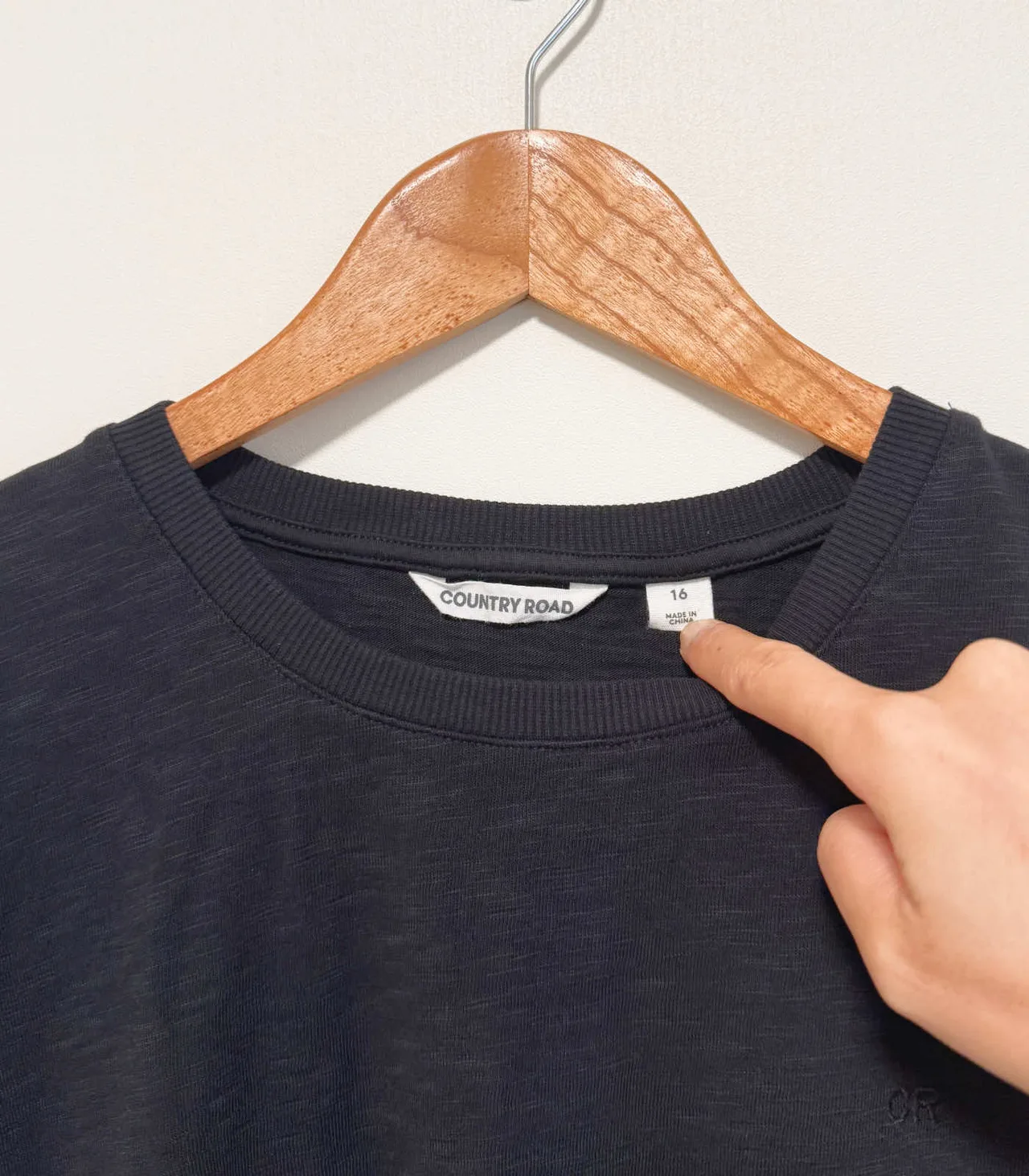 Country Road Black Cotton T-shirt - Boy 16 — photo 5