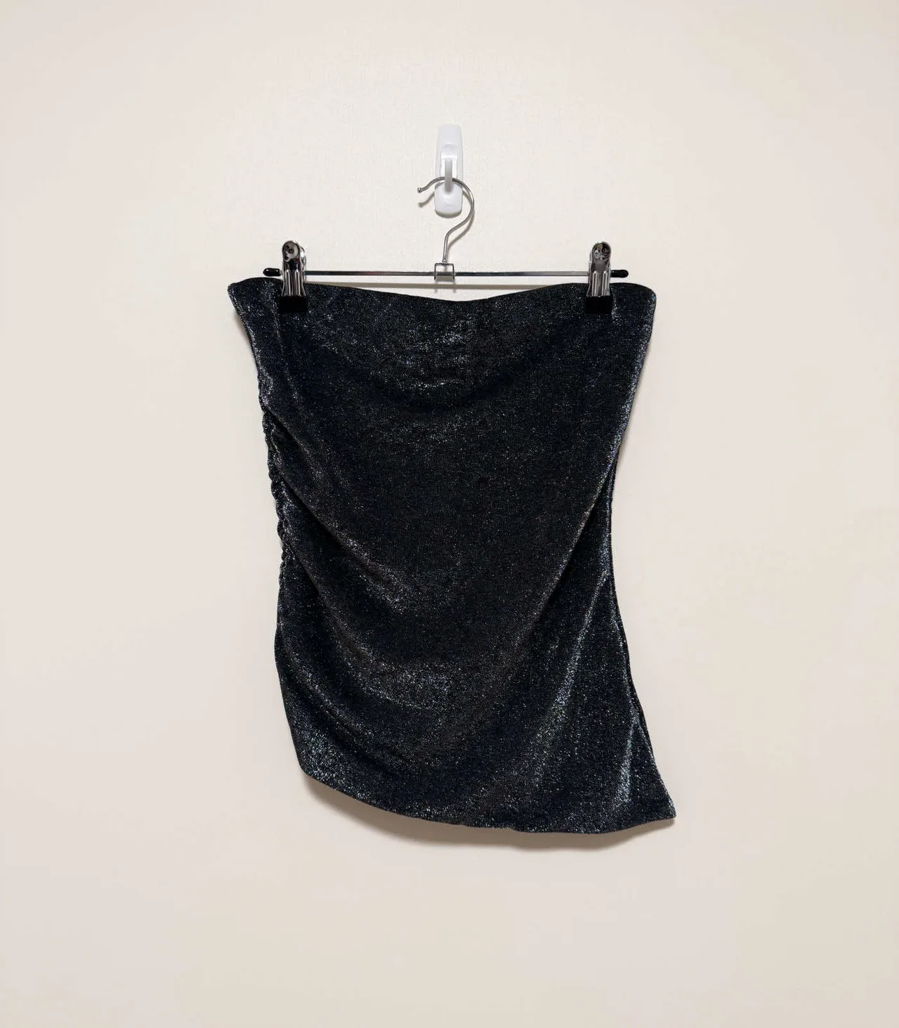 Kookai Black Metallic Strapless Bandeaus Top - AU 10 — photo 3