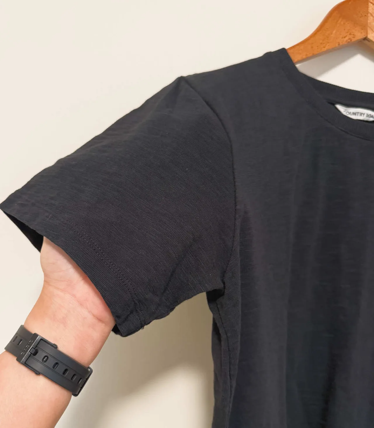 Country Road Black Cotton T-shirt - Boy 16 — photo 6