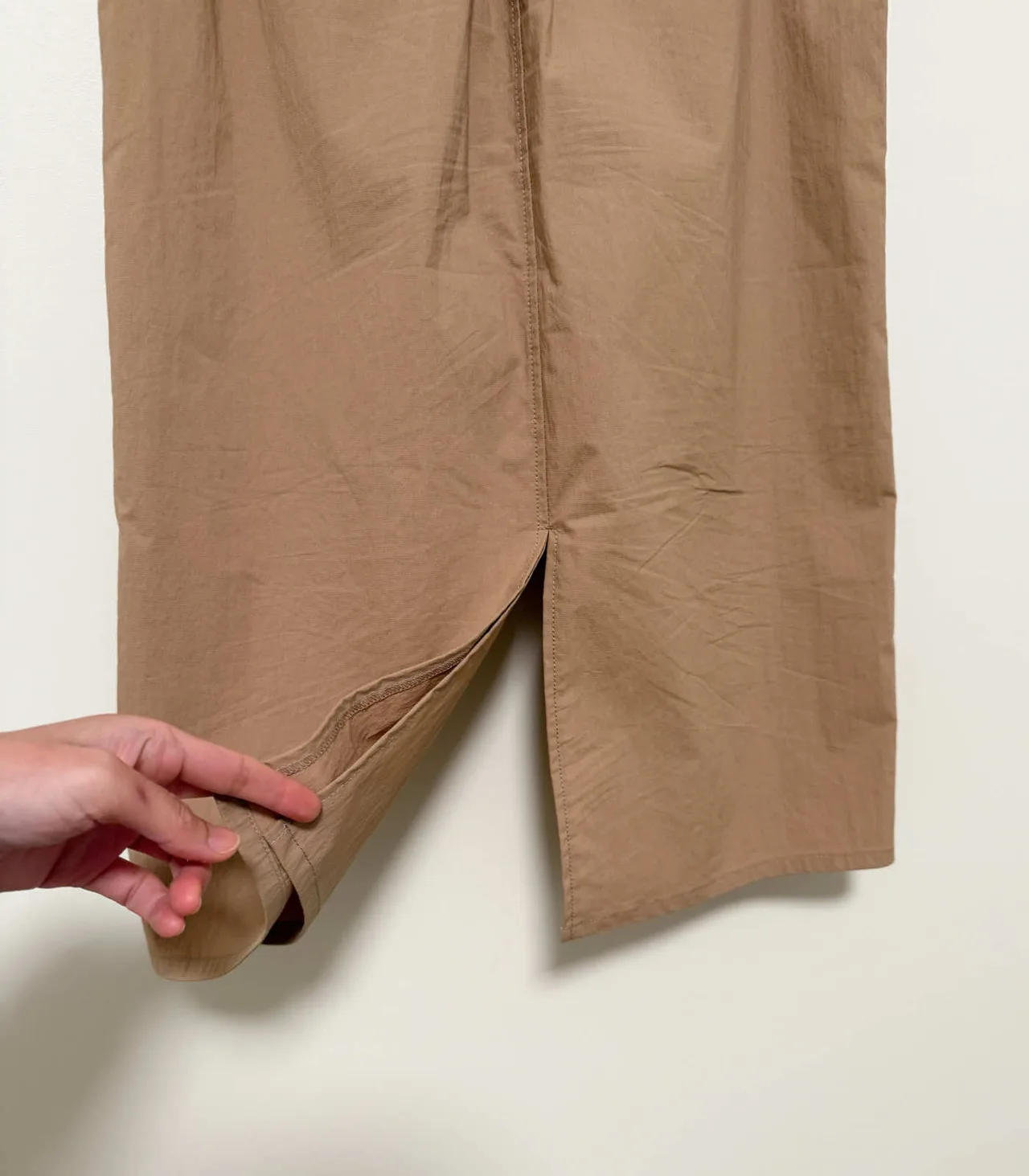 ZOOC Camel Paperbag Waist Midi Skirt with Tie Belt - Small — photo 6