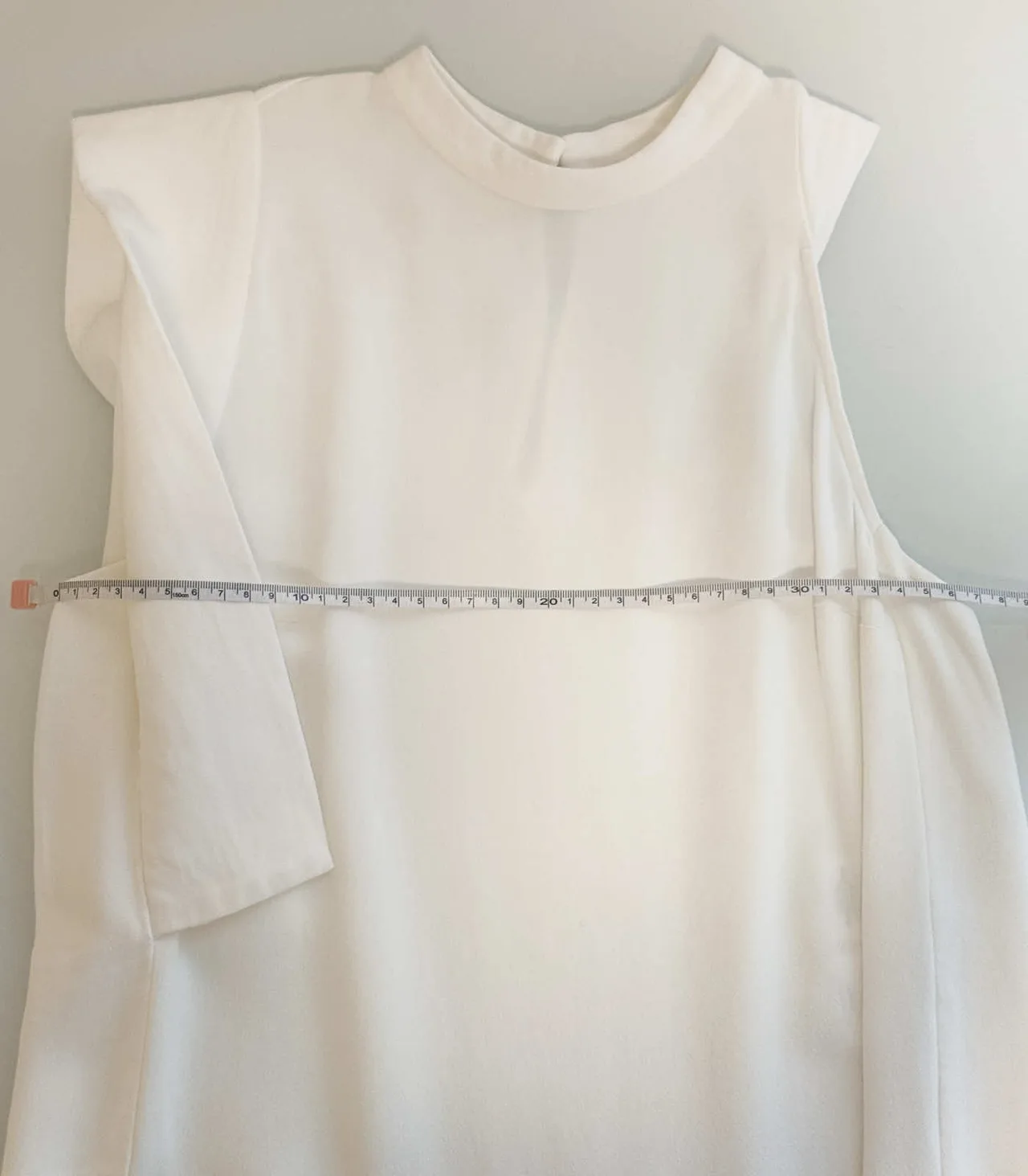 Sass & Bide White Asymmetric Viscose Sleeveless Top - AU 6 — photo 9