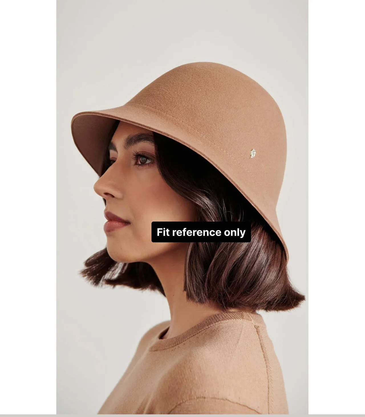 Helen Kaminski Mariko Black Wool Felt Cloche Hat — photo 7