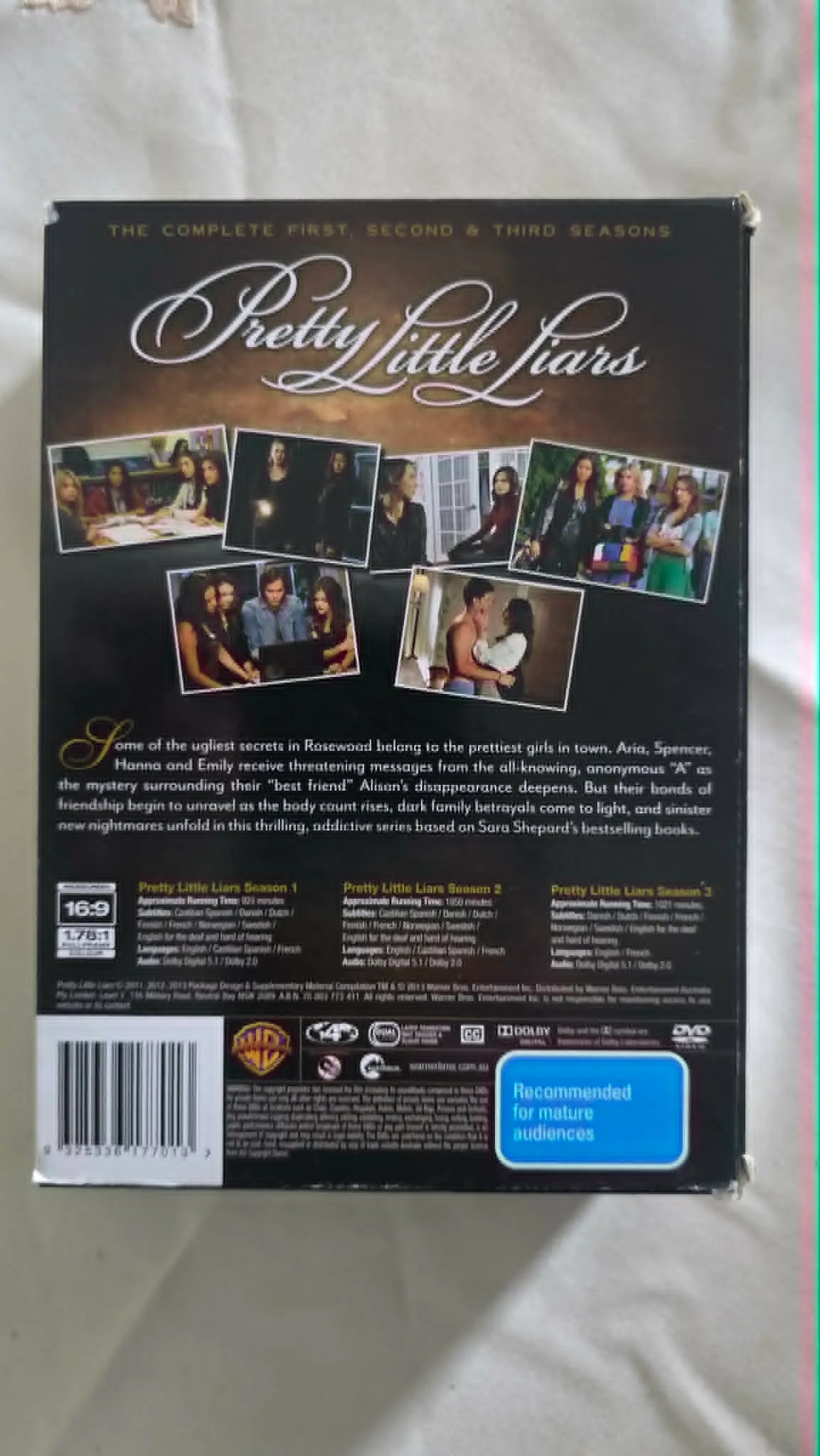 Pretty Little Liars Complete Seasons 1–3 – 18-Disc DVD Box Set — photo 2