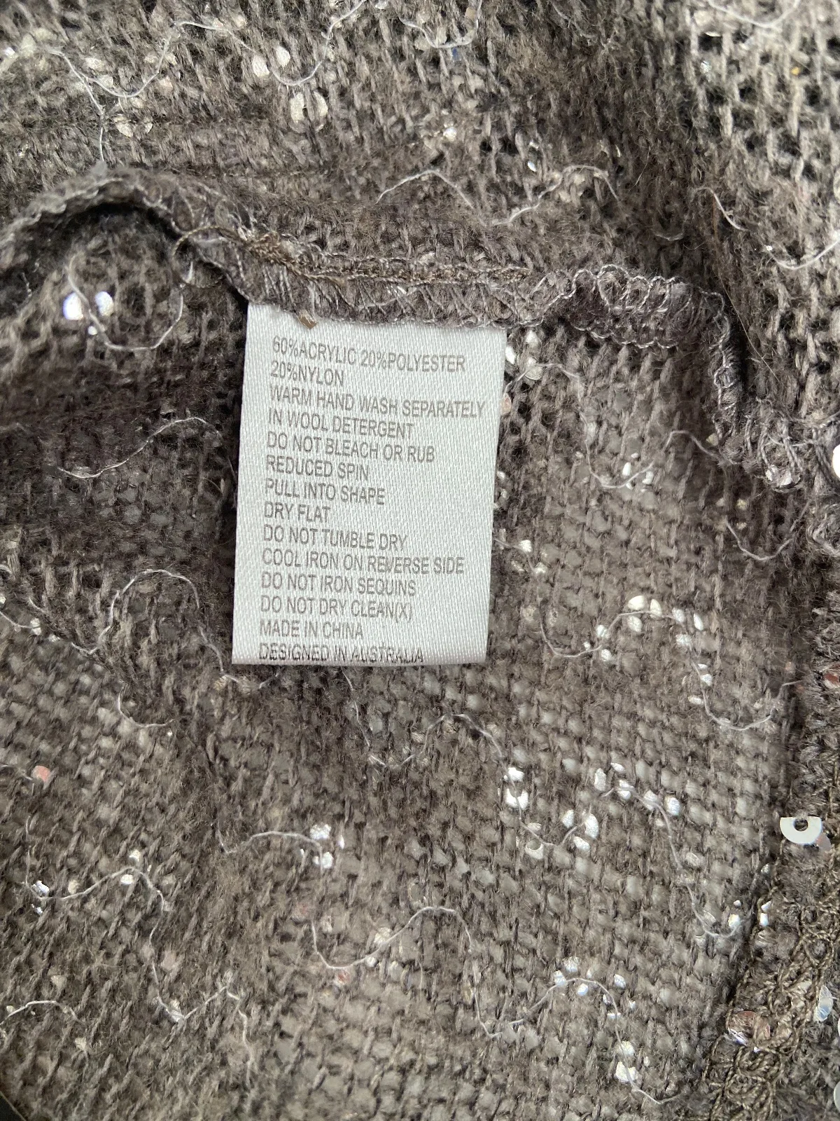 Bardot Junior Size 1 Cardigan Sequinned — photo 6
