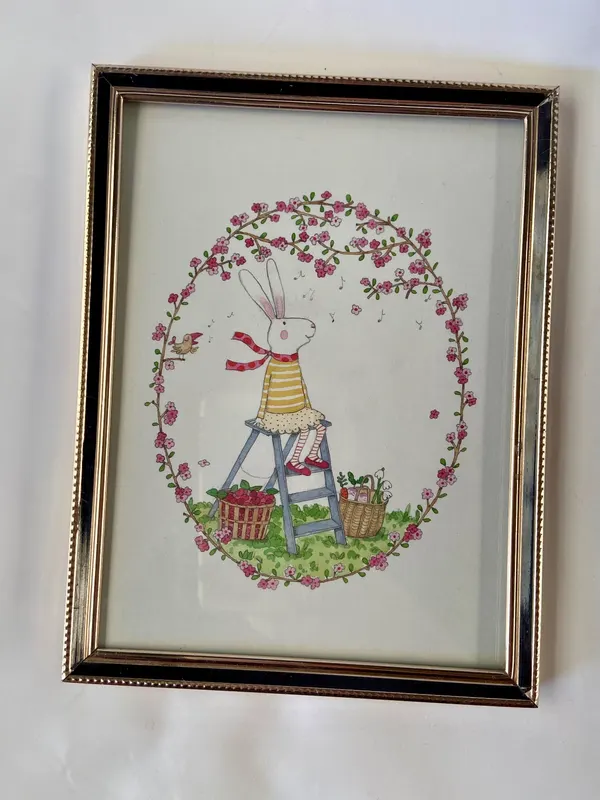 Ruby Red Shoes Bookleaf in Vintage Frame