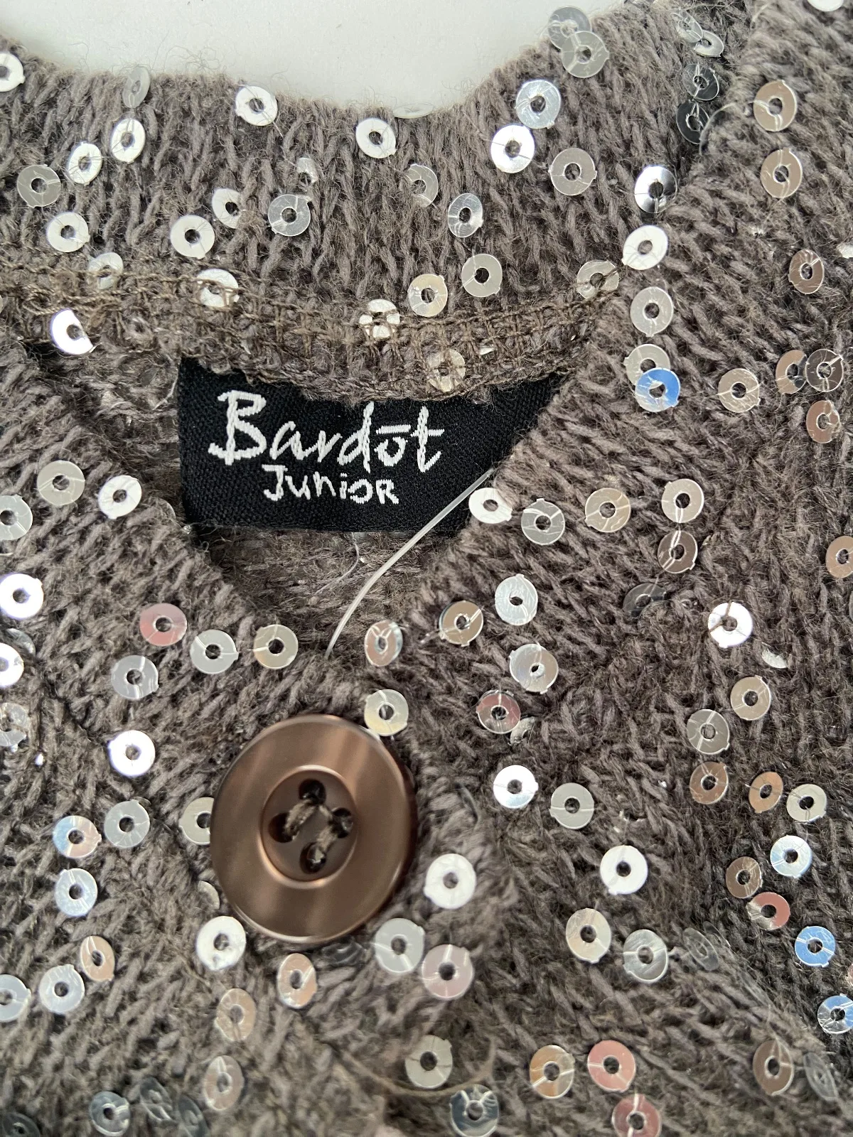 Bardot Junior Size 1 Cardigan Sequinned — photo 4