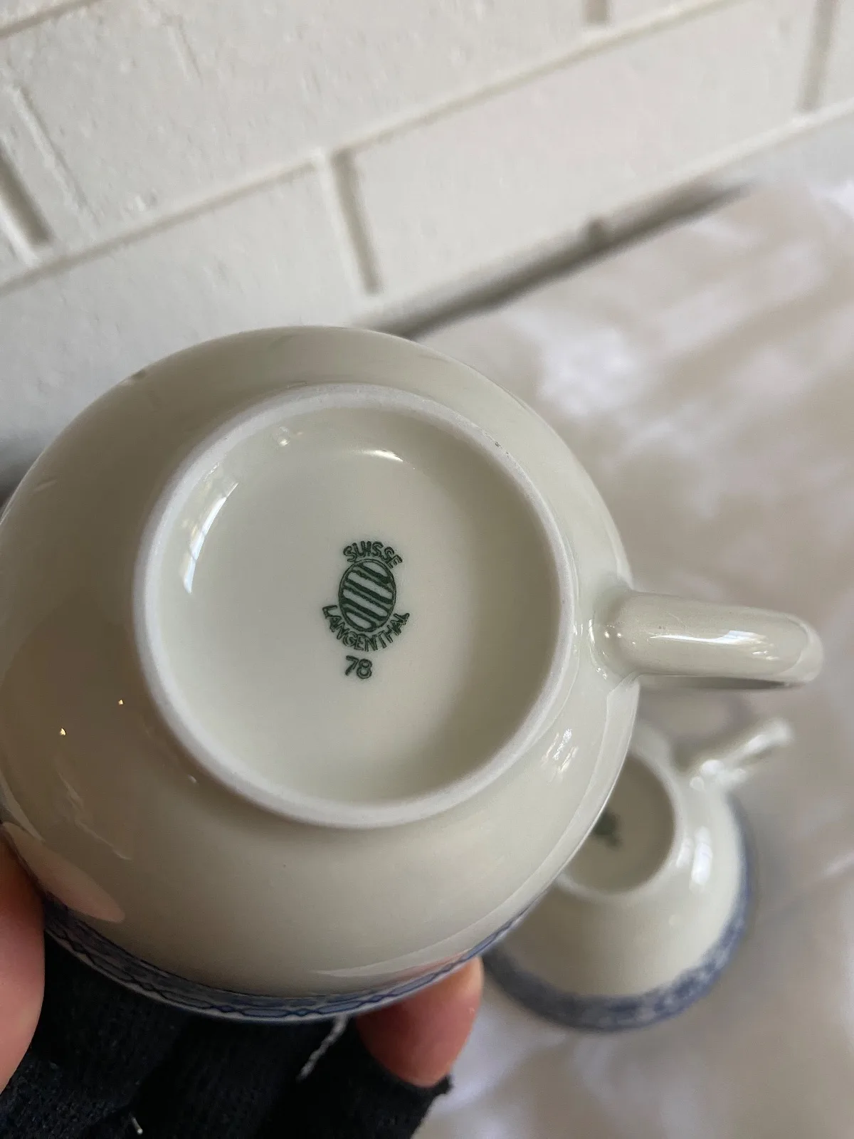 5 Vintage 1978 Swiss Cups and Saucer by Suisse Langenthal — photo 10