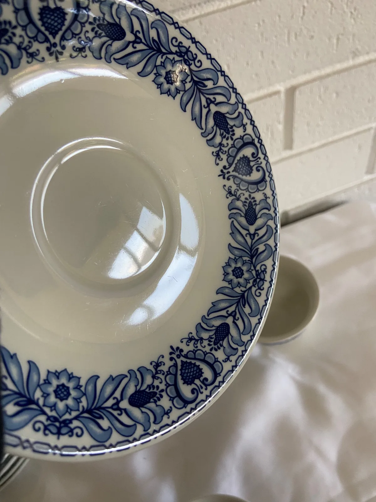 5 Vintage 1978 Swiss Cups and Saucer by Suisse Langenthal — photo 9