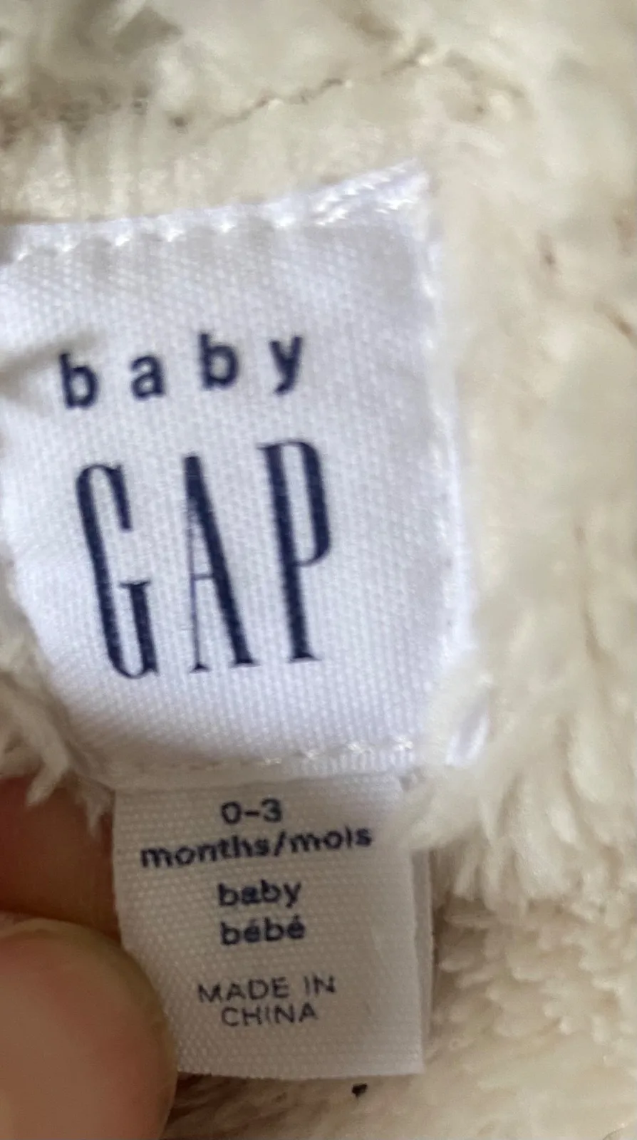 Baby Gap Pink Jacket With Bear Ears size 000 Very Good Condition — photo 4