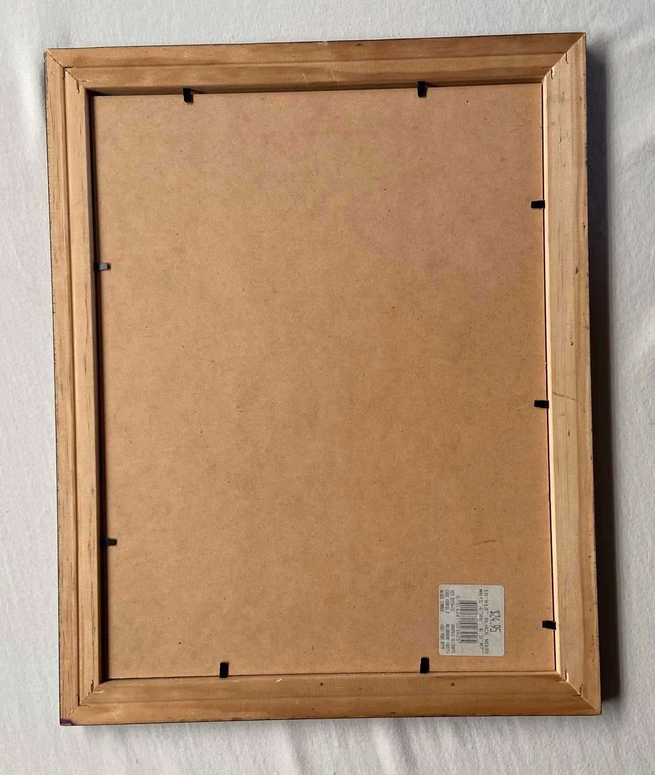 Vintage 1990 Flower Fairies Bookleaf in Wooden Frame Black and White Bryony — photo 8