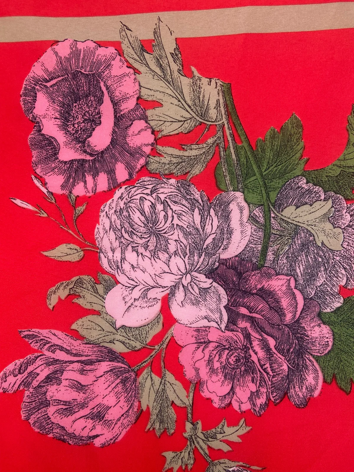Vintage Italian Made Scarf — photo 7