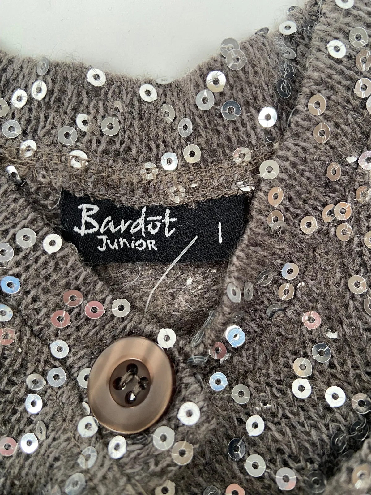 Bardot Junior Size 1 Cardigan Sequinned — photo 7