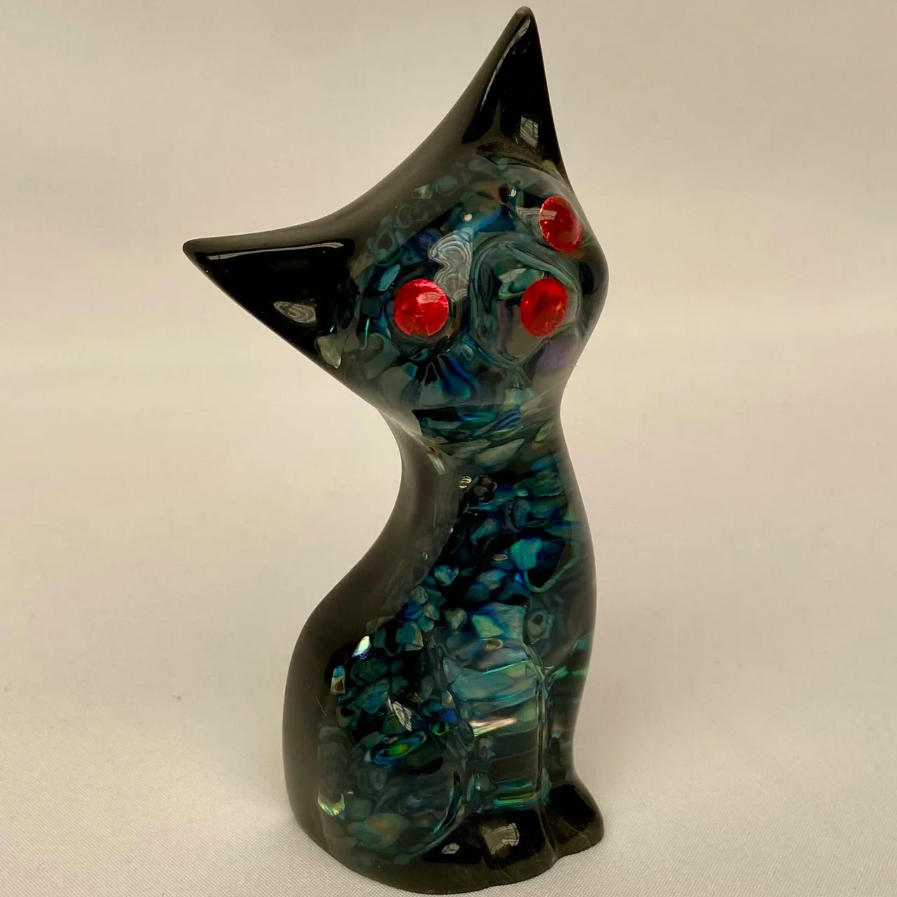 Vintage Paua Shell Cat — photo 8