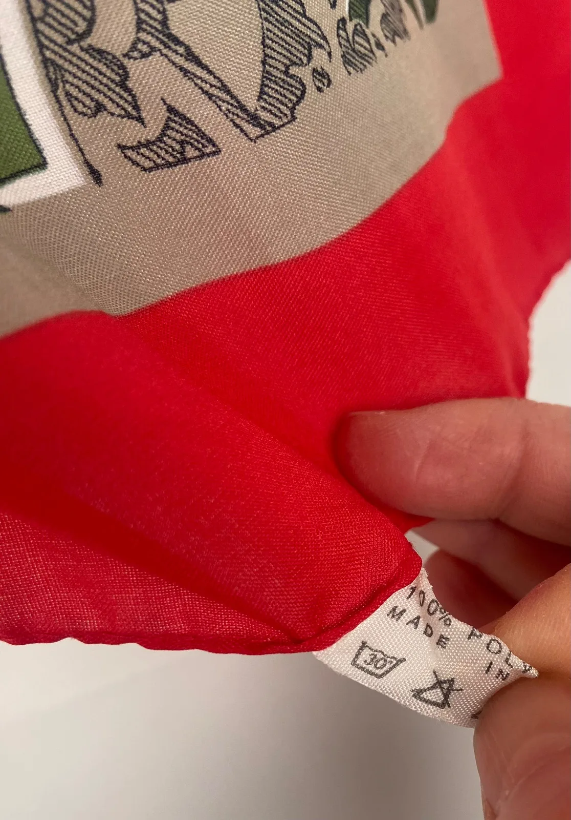 Vintage Italian Made Scarf — photo 4