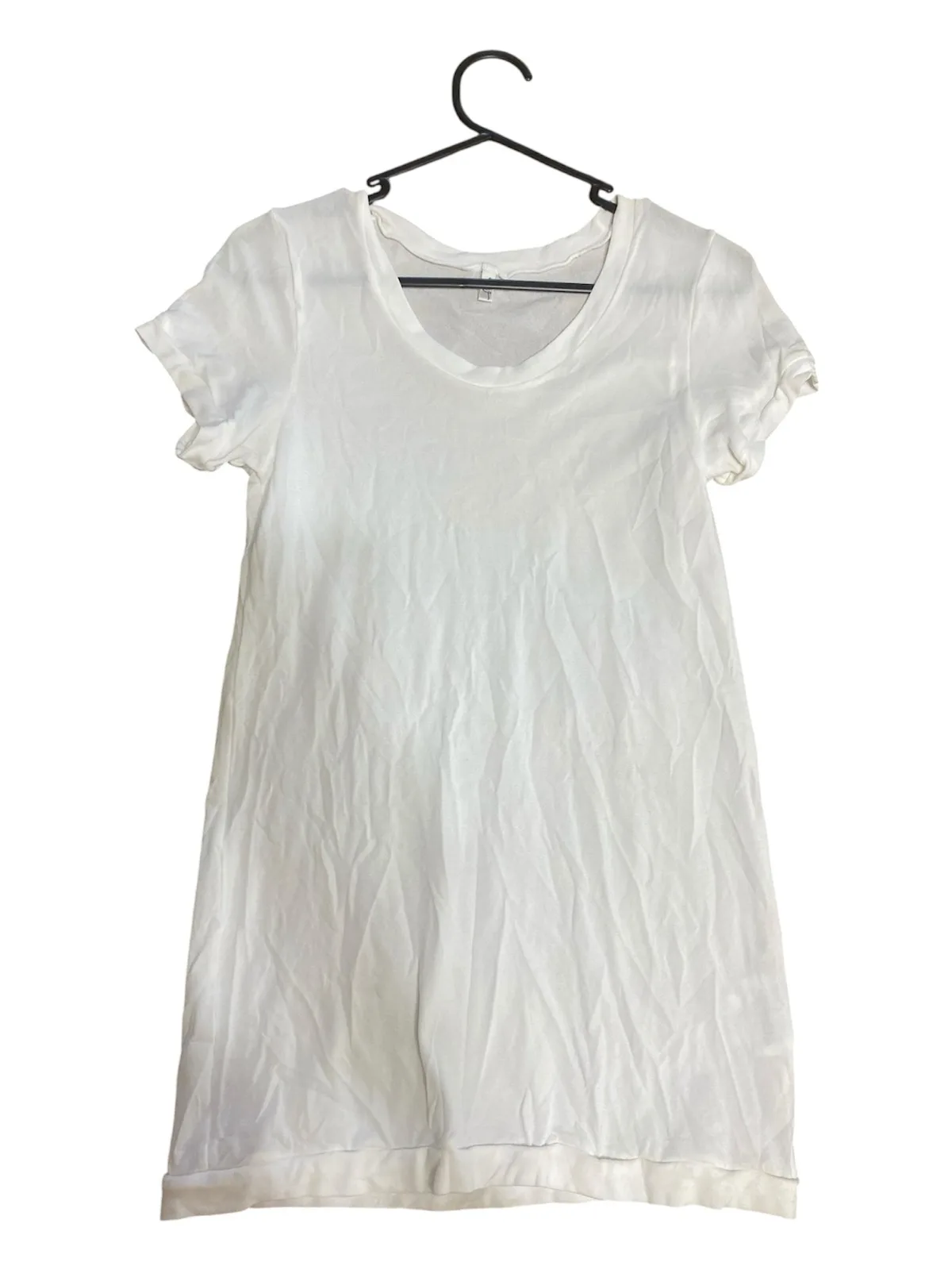 Vigorella Bundle (2) Polyamide Scoop Neck Tops Black / White very Stretchy EC – photo 2