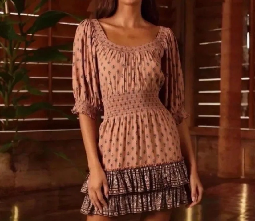 Tigerlily imani shira mini dress Sz 10 – photo 2