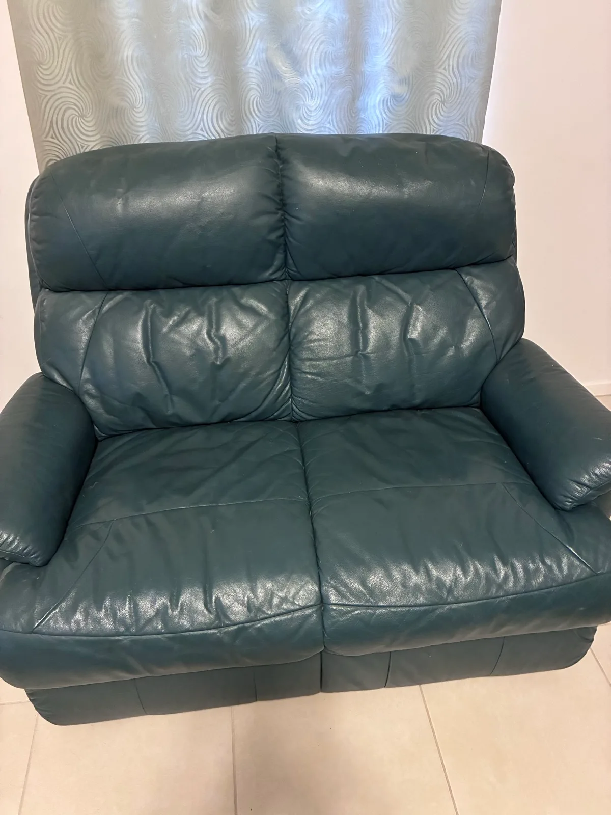 Sofas x 2 Genuine leather — photo 2