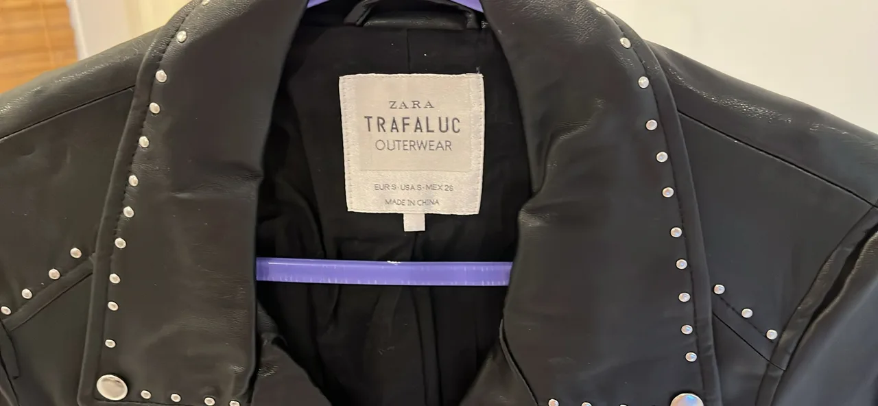 Zara Leather Jacket — photo 2