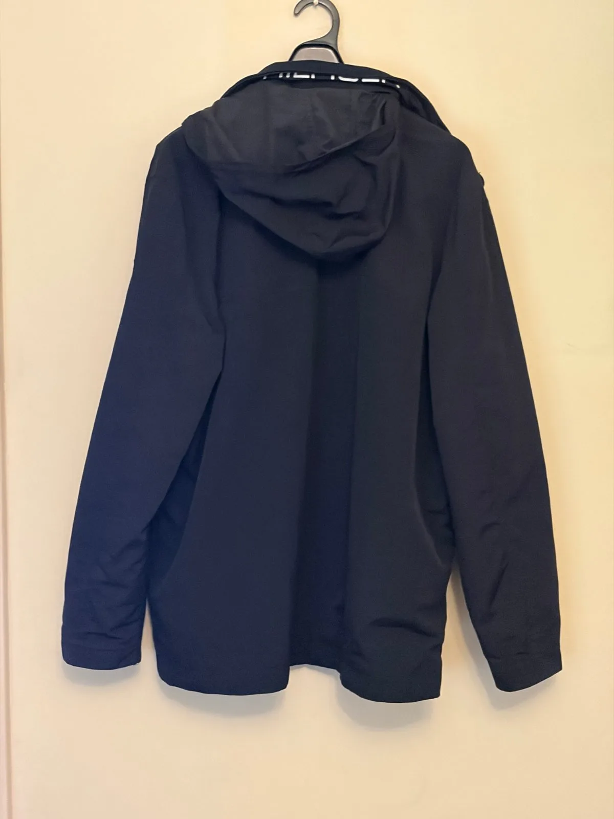 Tommy Hilfiger Windbreaker Jacket Men's Black Hooded Water Resistant — photo 4