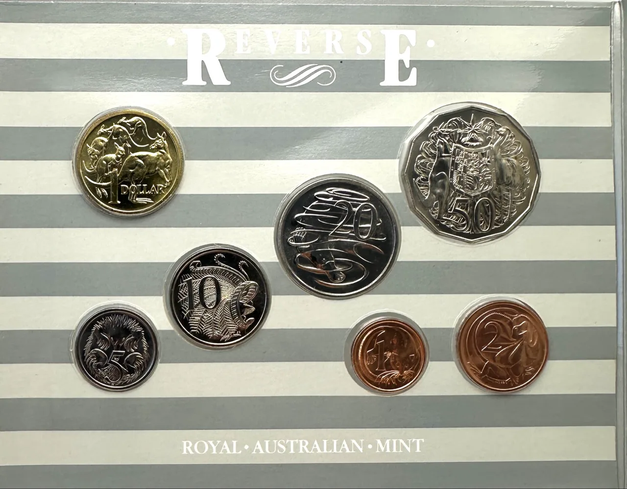 1987 - Australian Queen Elizabeth II, RAM Mint Set. Uncirculated. — photo 3