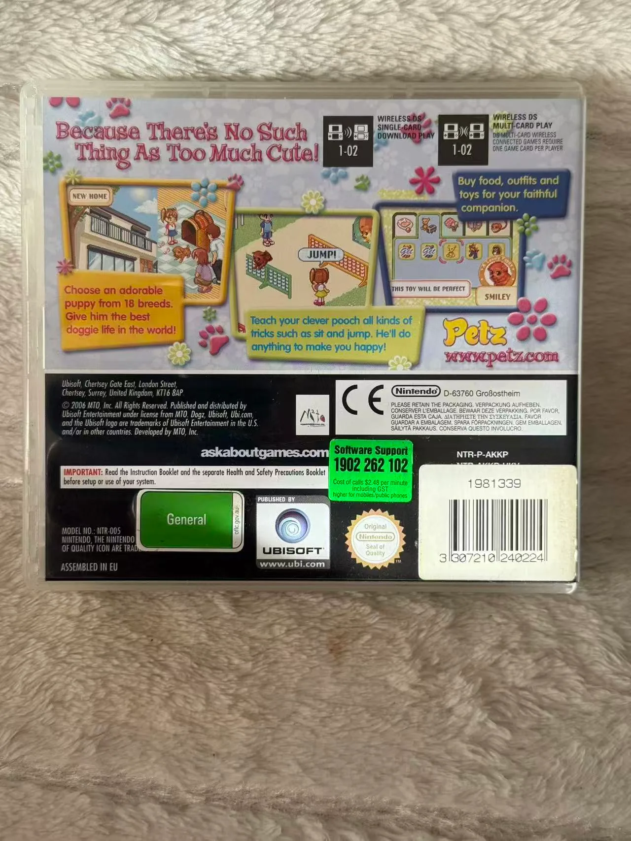 Dogz Nintendo DS - Pal Aus - Tested&Working — photo 2