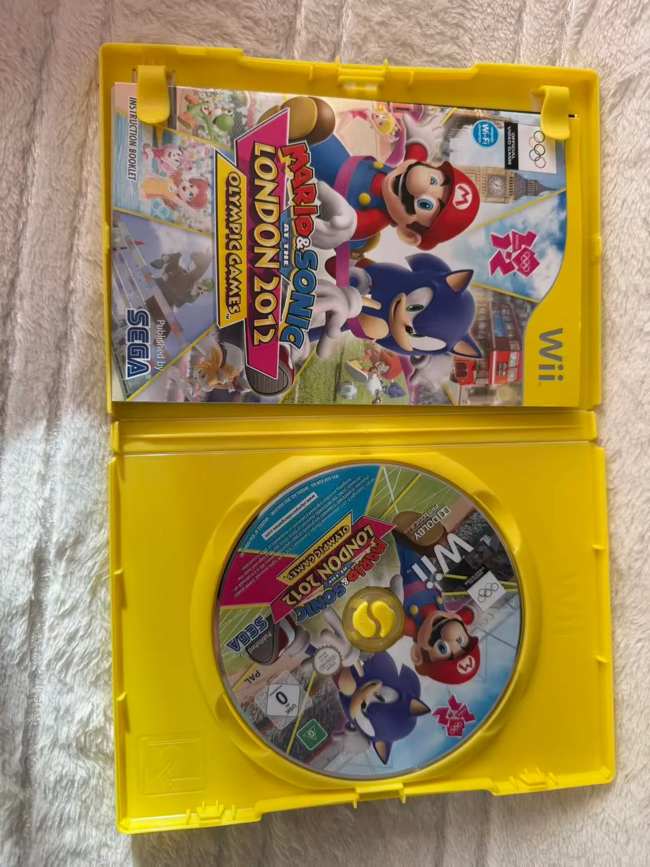 Mario & SOnic At The Longdon 2012 Olympic Games Nintendo Wii - Pal Tested&Workin — photo 3