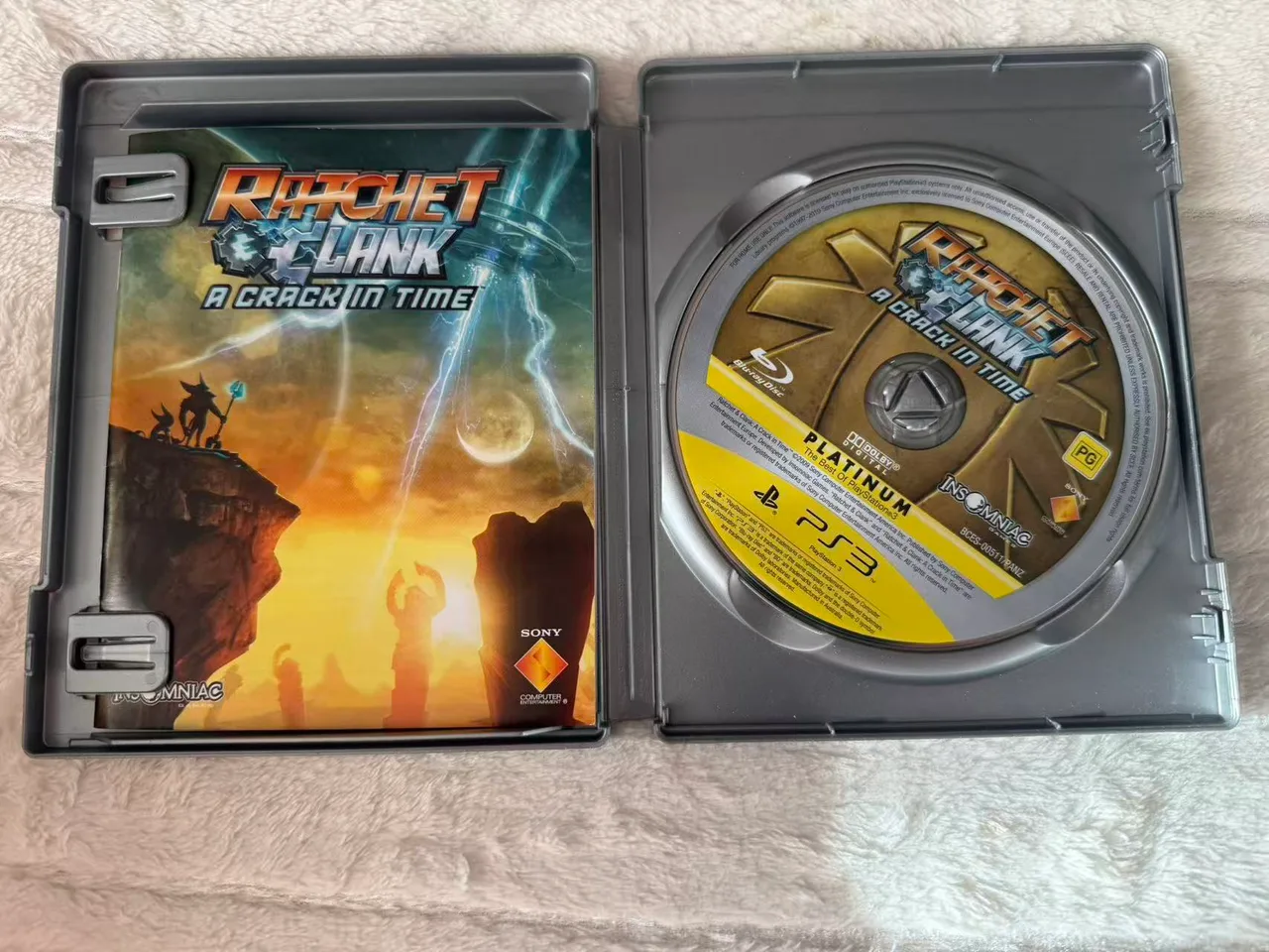 Racthet & Clank A Crack In Time Sony Playstation 3 (PS3) Tested&Working — photo 3
