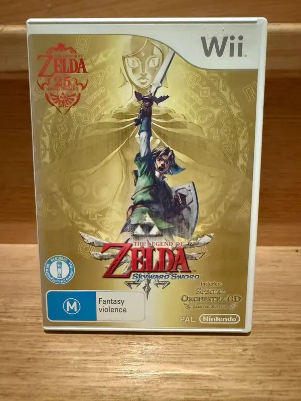 The Legend Of Zelda Skyward Sword Nintendo Wii/Wii U - Pal Aus - Tested&Working