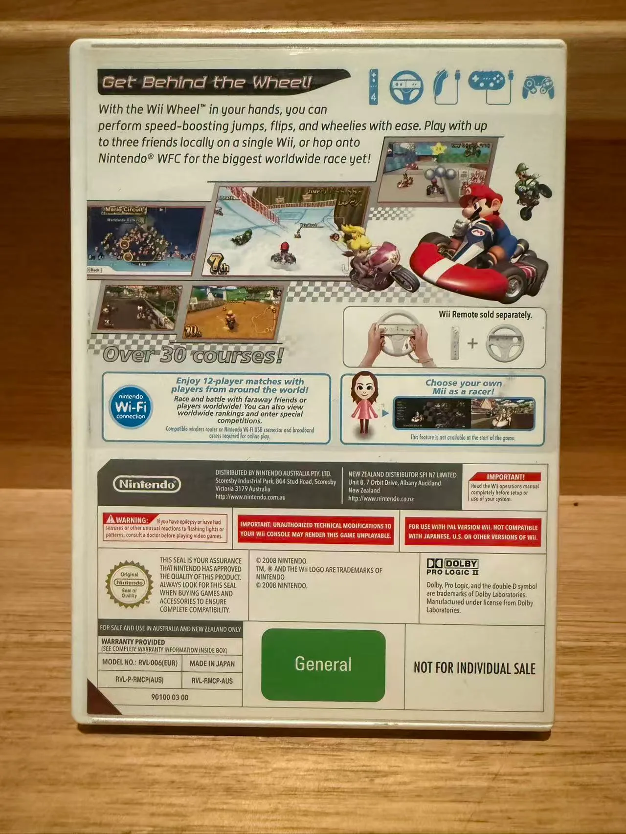 Mario Kart Wii - Nintendo Wii/Wii U - Pal Aus - Tested&Working - Genuine — photo 2