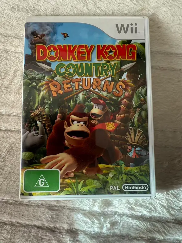 Donkey Kong Nintendo Wii - Pal Tested&Working