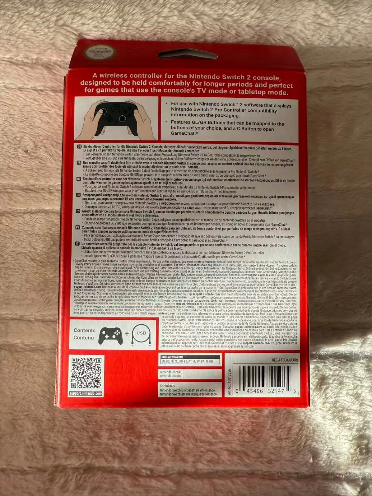 Nintendo Switch 2 Pro Controller (Brand New in Box) Genuine - never been opened — photo 2