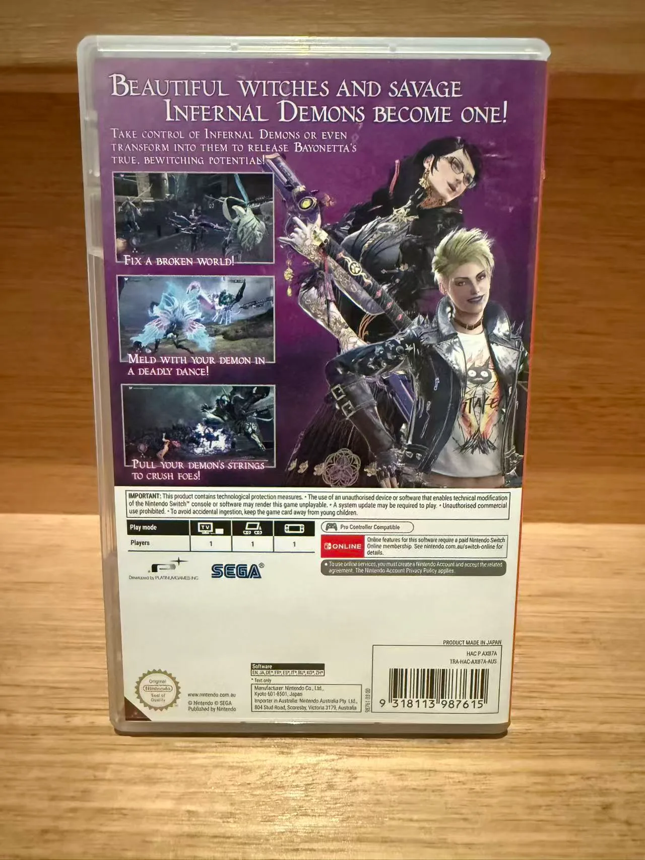 Bayonetta Nintendo Switch - Tested&working - Genuine - great condition — photo 2