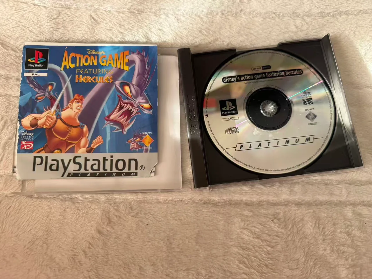 Disney's Action Game Featuring Hercules - Sony Playstation 1 (PS1) Pal Test&Work — photo 3