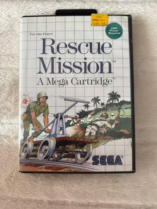 Rescue Mission Sega Master System - Tested and Working