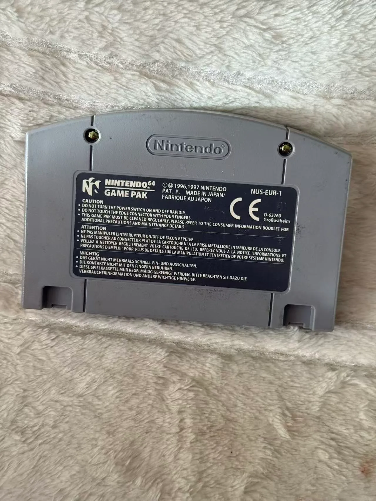 Power Rangers Lightspeed Rescue Nintendo 64 (N64) Pal Genuine Tested&Working — photo 2