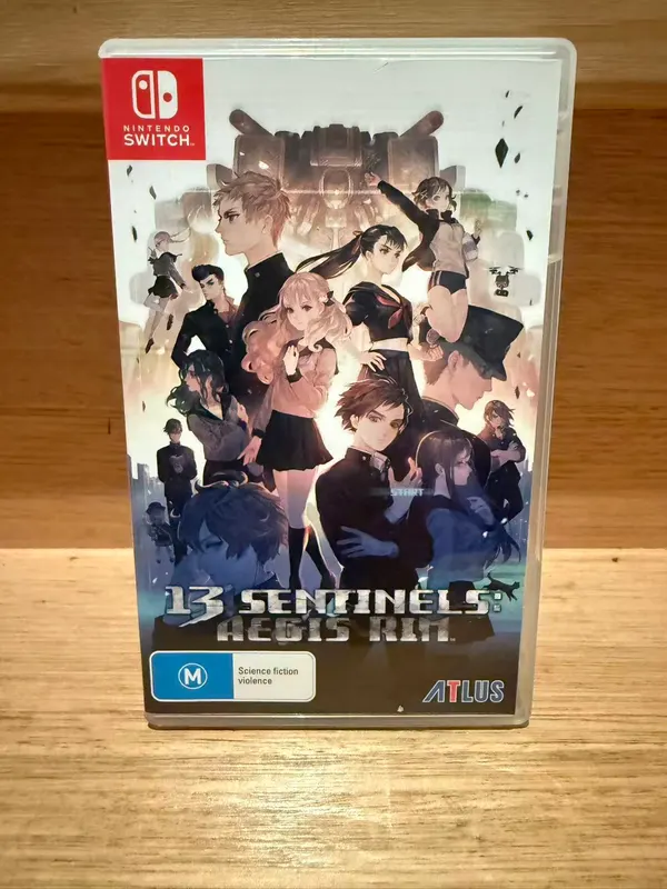 13 Sentinels Aegis Rim - Nintendo Switch in great condition used - tested&Workin