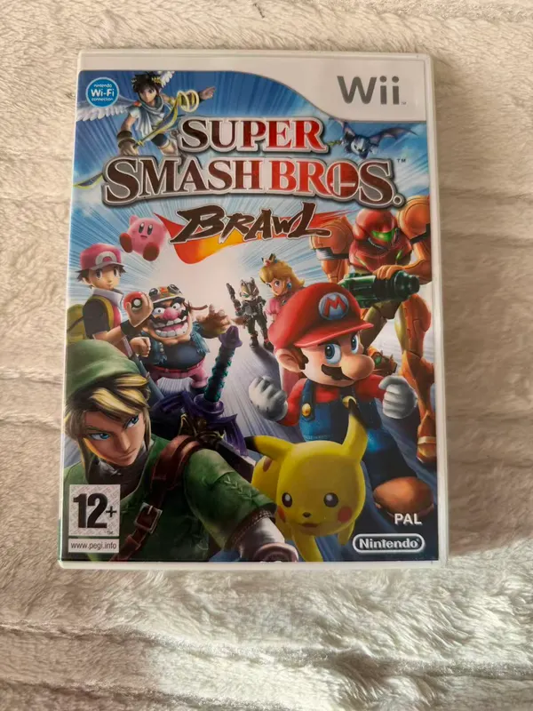 Super Smash Bros. Brawl Nintendo Wii - Pal Tested&Working