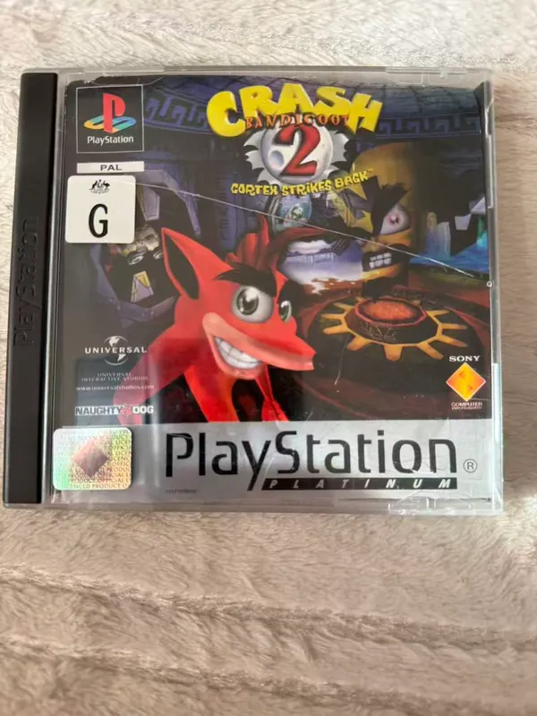 Crash Bandicoot 2 Cortex Strikes Back Sony Playstation 1 (PS1) Pal