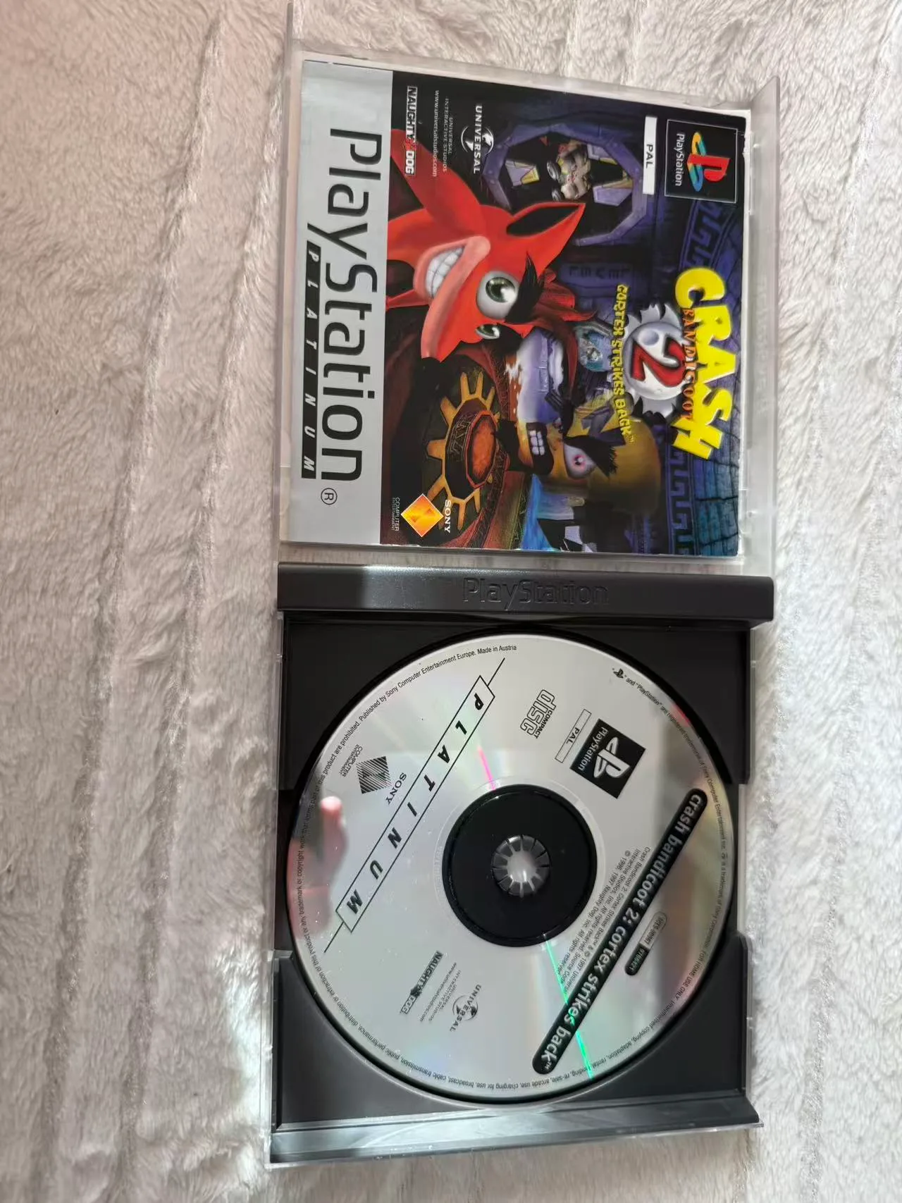Crash Bandicoot 2 Cortex Strikes Back Sony Playstation 1 (PS1) Pal — photo 3