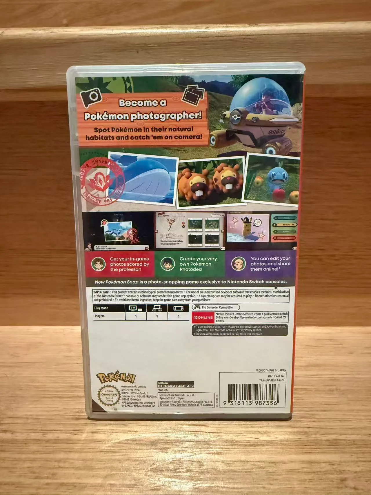 New Pokemon Snap - Nintendo Switch - Tested&Working — photo 2